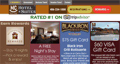 Desktop Screenshot of milescityhotels.com